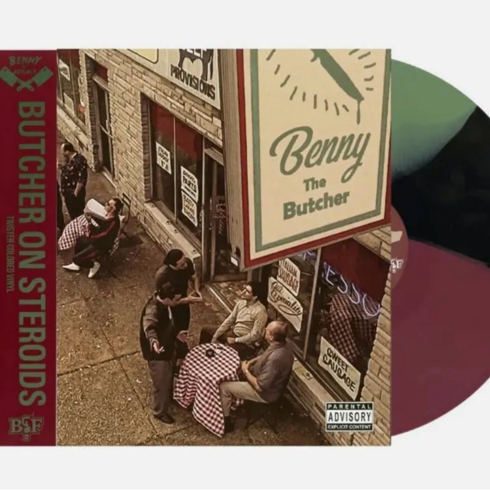 Benny The Butcher - Butcher On Steroids Twister Colored LP Vinyl /333